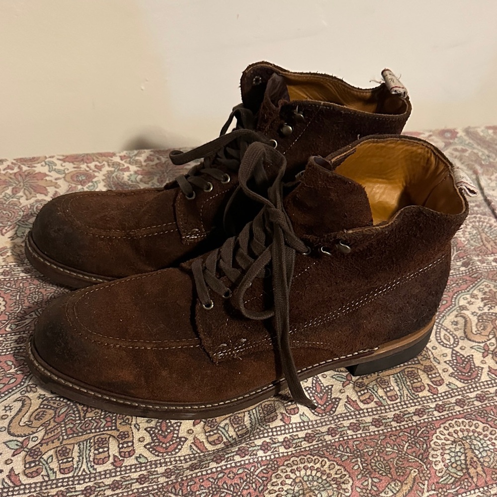Brown Suede Men's Boots